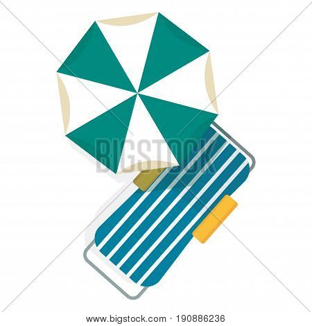 Bright Beach Umbrellas And Chaise Lounges Top View On White Background Vacation Sand Ocean Or Sea Near Pool In Hotel Bright Beach Umbrellas And Chaise Lounges Top View On White Background Vacation Sand Ocean Or Sea Near Pool In Hotel