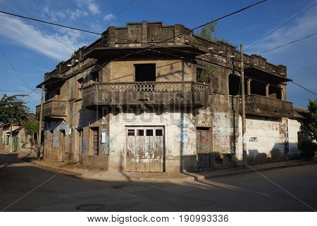 Casa del Diablo in the sleepy town of Mompox, Colombia