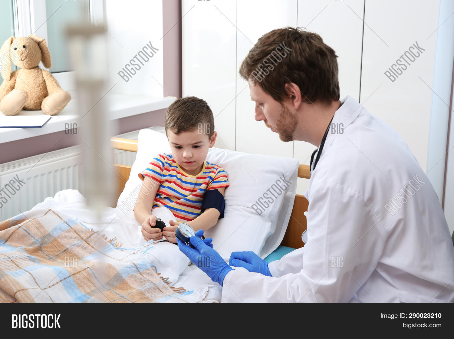 Doctor Checking Child' Image & Photo (Free Trial) | Bigstock