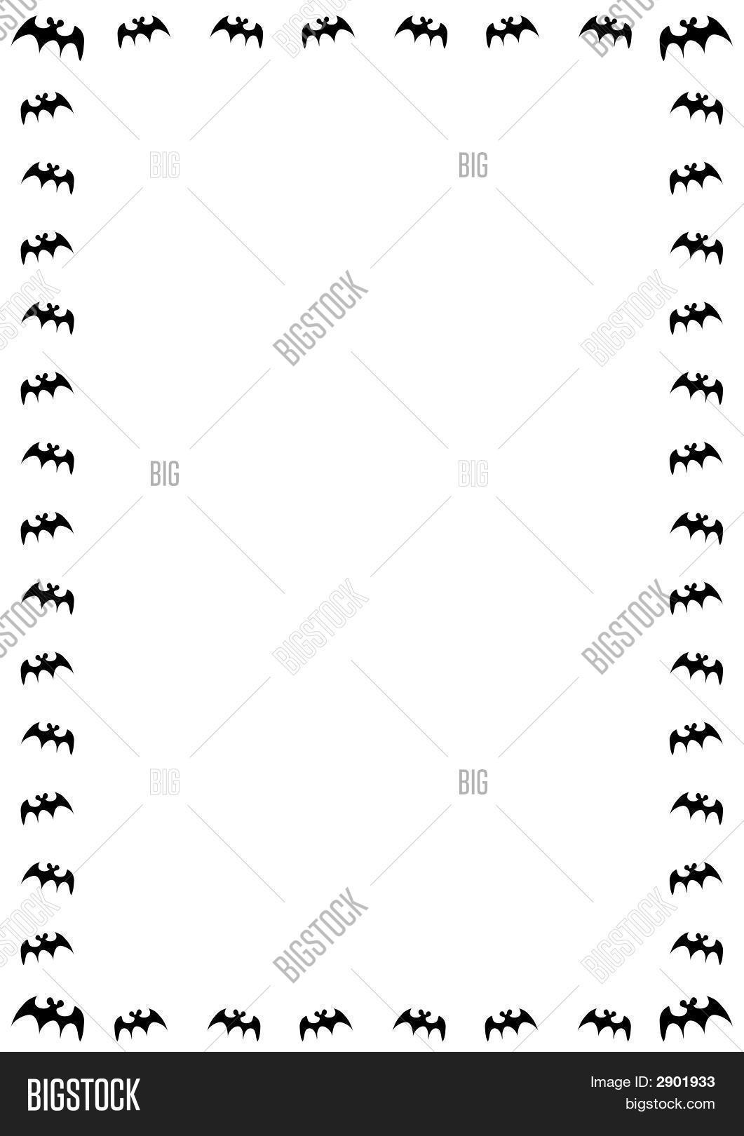 Bat Border Image & Photo (Free Trial) | Bigstock