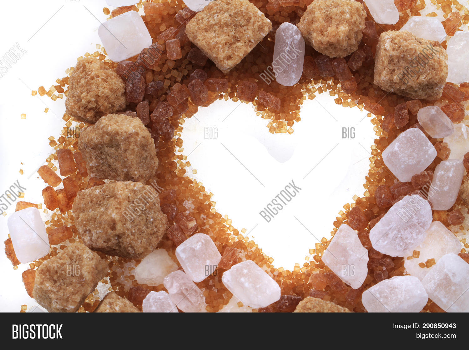 Brown White Heart Image & Photo (Free Trial) Bigstock