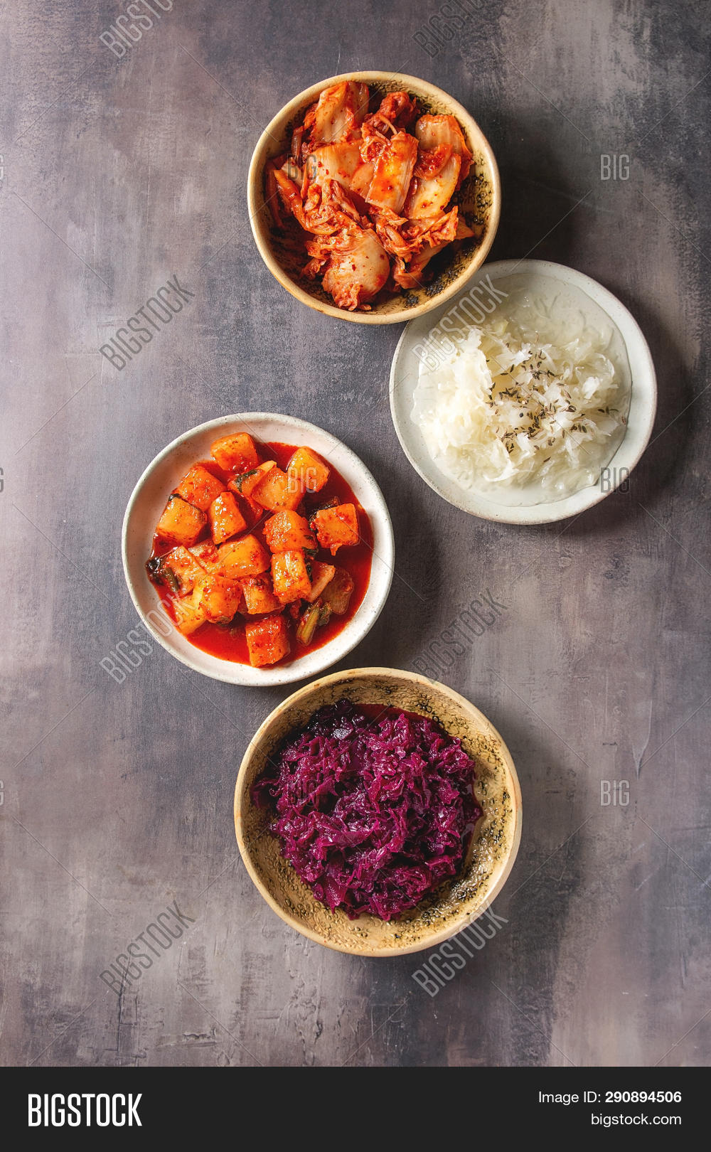 Variety Fermented Food Image & Photo (Free Trial) Bigstock