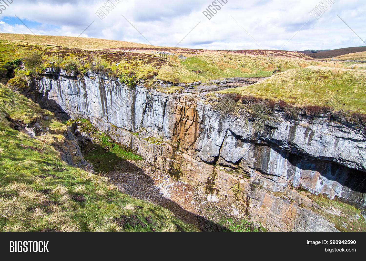 Large Rock Chasm Image & Photo (Free Trial) | Bigstock