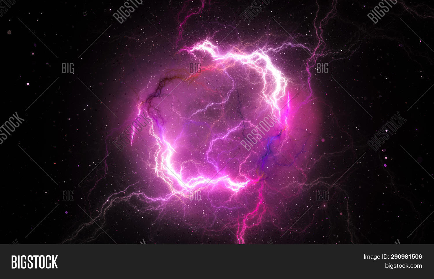 Purple Plasma Image & Photo (Free Trial) | Bigstock