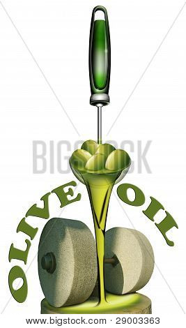 Sten Olive tryk