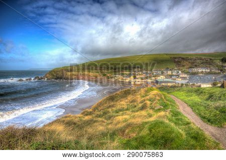 Challaborough South Devon Coast Village Near Burgh Island And Bigbury-on-sea On The South West Coast