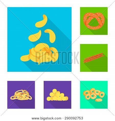 Isolated Object Of Oktoberfest And Bar Sign. Collection Of Oktoberfest And Cooking Vector Icon For S