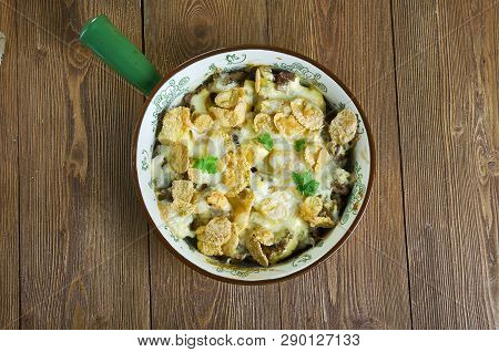 Chill Cheese  Frito Taco Casserole, Mexican Food