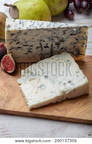 Gorgonzola Picant And Dolce Italian Blue Cheese, Made From Unskimmed Cow's Milk In North Of Italy