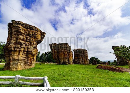 Mor Hin Khaow, Chaiyaphum Province Or The Stonehenge Of Thailand