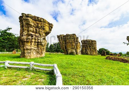 Mor Hin Khaow, Chaiyaphum Province Or The Stonehenge Of Thailand