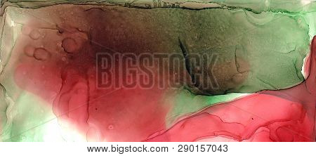 Alcohol Ink Air Texture. Fluid Ink Abstract Background. Art For Design