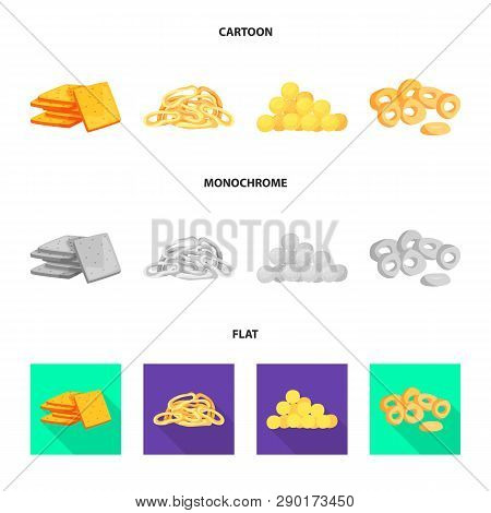 Isolated Object Of Oktoberfest And Bar Icon. Set Of Oktoberfest And Cooking Stock Vector Illustratio