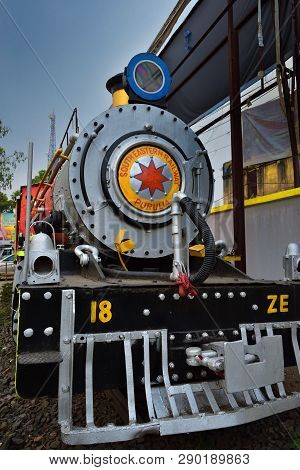 Purulia, West Bengal, India - March 4,2019: Heritage Purulia Queen Train, Manufactured In Paris, In 