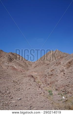 Wadi Shahamon Near Eilat In Southern Israel