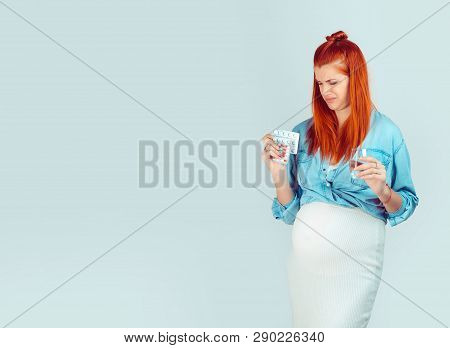 Pregnant Girl Unwilling To Take Pills