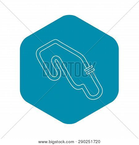 Speedway Icon. Outline Illustration Of Speedway Vector Icon For Web