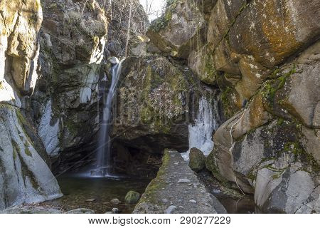 Amazing View Of Kostenets Waterfall, Rila Mountain, Bulgaria