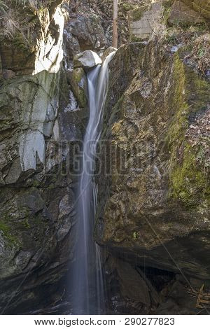 Amazing View Of Kostenets Waterfall, Rila Mountain, Bulgaria