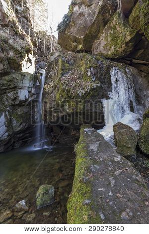 Amazing View Of Kostenets Waterfall, Rila Mountain, Bulgaria