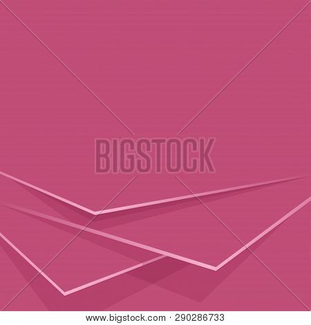 Abstract Background Pink Layers. Vector Editable Backdrop