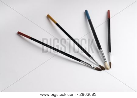 Types de pinceaux