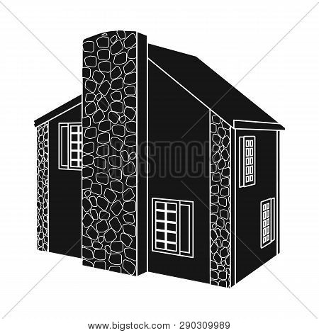 Vector Design Of House And Residential Symbol. Set Of House And Modern Vector Icon For Stock.