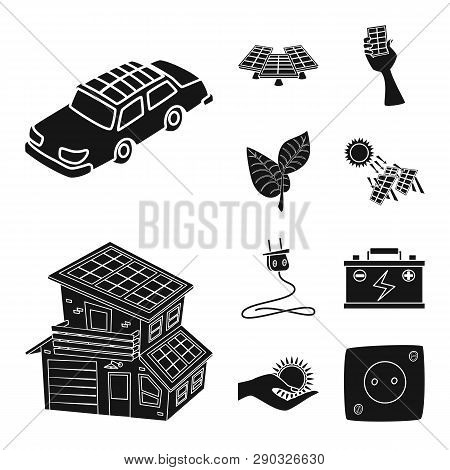 Vector Design Of Innovation And Technology Logo. Set Of Innovation And Nature  Stock Vector Illustra