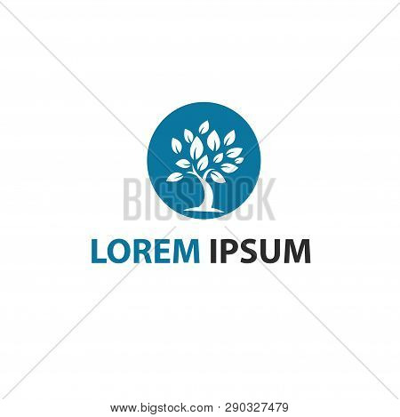 Tree Logo Design - Stock Vector Illustration