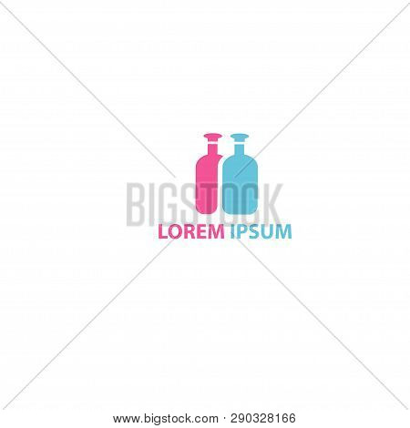 Wine Shop Logo Design - Stock Vector Illustration