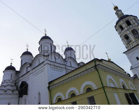 St. Pafnutyev Borovsky Monastery. Kaluga Region. Holy Place, Holiday, Easter, Spring, Bell, Chapel, 