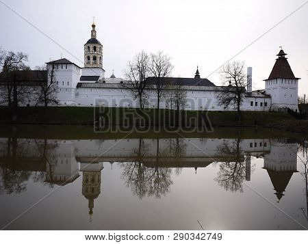St. Pafnutyev Borovsky Monastery. Kaluga Region. Holy Place, Holiday, Easter, Spring, Bell, Chapel, 