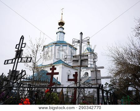 St. Pafnutyev Borovsky Monastery. Kaluga Region. Holy Place, Holiday, Easter, Spring, Bell, Chapel, 