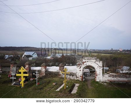 St. Pafnutyev Borovsky Monastery. Kaluga Region. Holy Place, Holiday, Easter, Spring, Bell, Chapel, 