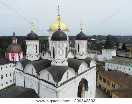 St. Pafnutyev Borovsky Monastery. Kaluga Region. Holy Place, Holiday, Easter, Spring, Bell, Chapel, 