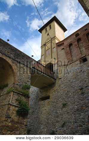 Sari linna. Emilia-Romagna. Italia.