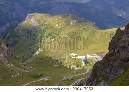 Dolomites, Italy - View From Sass Pordoi, Arabba-marmolada, Val Di Fassa