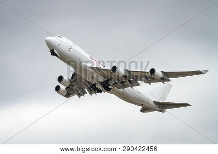 Airplane Takeoff From Airport