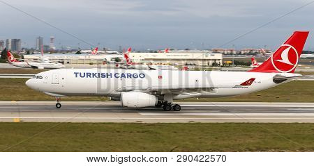 Airplane Takeoff From Airport