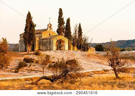 Chapel St. Sixte near Eygalieres, Provence, France