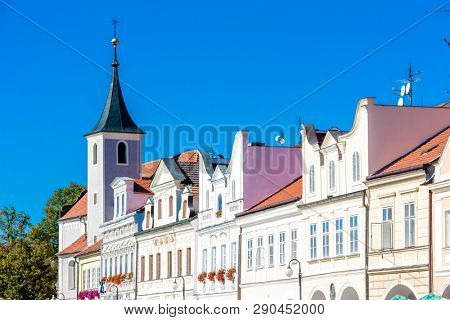 historic architecture Domazlice, Czech Republic