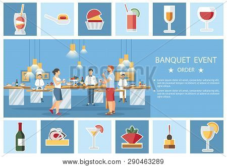 Banquet Event Vector Vector Photo Free Trial Bigstock