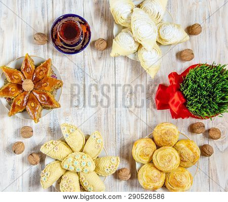 Novruz. Azerbaijani Traditions. New Year. Selective Focus.