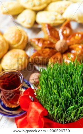 Novruz. Azerbaijani Traditions. New Year. Selective Focus.