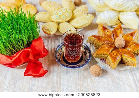 Novruz. Azerbaijani Traditions. New Year. Selective Focus.