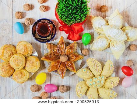 Novruz. Azerbaijani Traditions. New Year. Selective Focus.