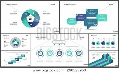 Business Infographic Presentation Slide Design Set Can Be Used For Workflow Layout, Annual Report, W