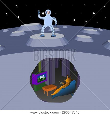 Cosmosaft Landed On The Moon On International Space Day