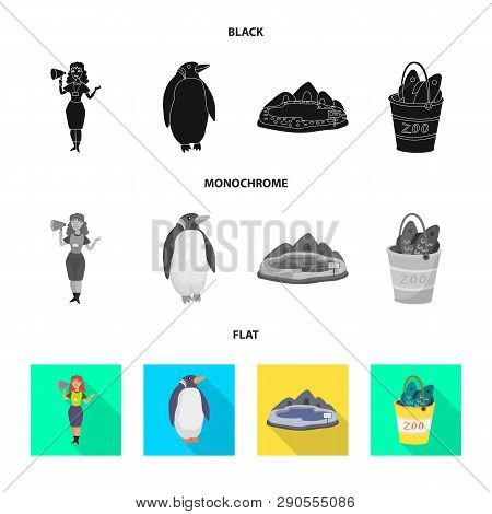 Vector Design Of Nature  And Fun  Symbol. Collection Of Nature  And Entertainment Stock Vector Illus
