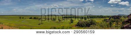 Panorama From The Nadab Lookout In Ubirr, Kakadu National Park - Australia